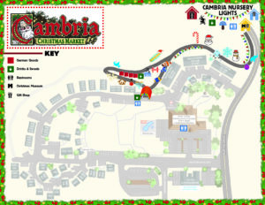 2021 Cambria Christmas Market event map